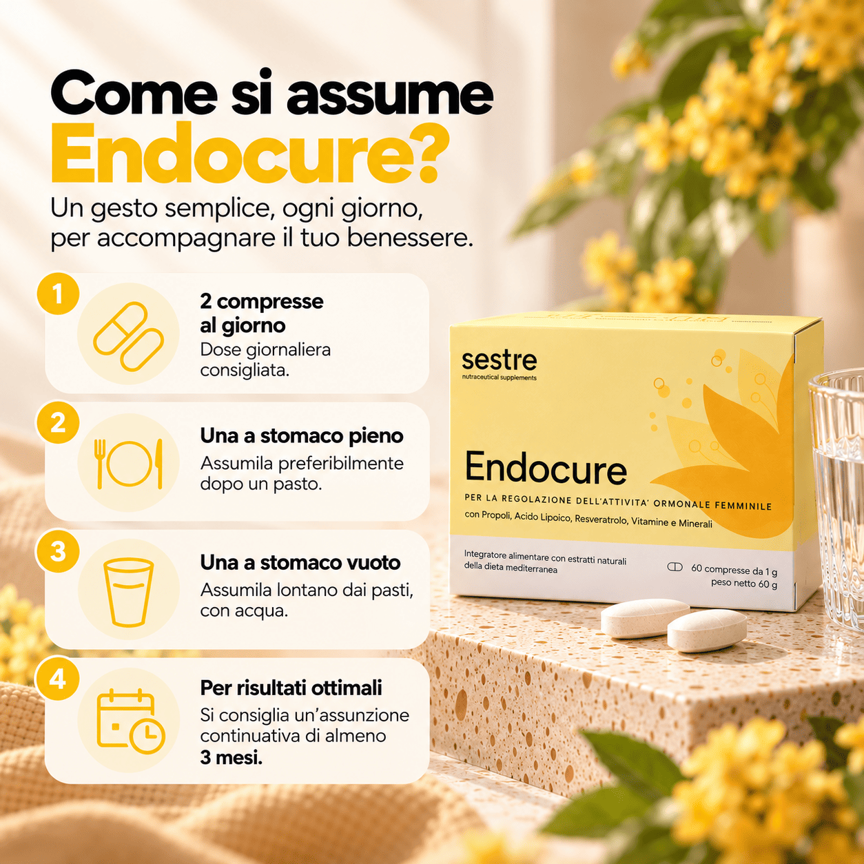 Come assumere Endocure