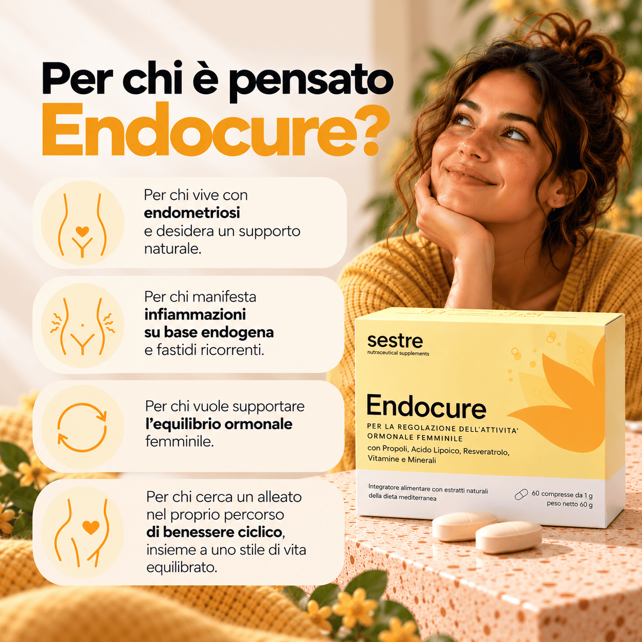Endocure sostegno al benessere